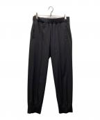 OVERCOATオーバーコート）の古着「ドローストリング トラックパンツ」｜ブラック