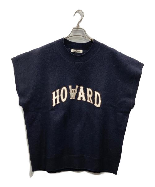 WALES BONNER（ウェールズボナー）WALES BONNER (ウェールズボナー) HOWARD KNIT VEST ネイビー サイズ:XLの古着・服飾アイテム