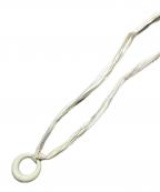 JIL SANDERジルサンダー）の古着「リボンネックレス」｜アイボリー