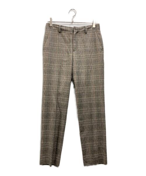 UNITED ARROWS TOKYO（ユナイテッドアローズトウキョウ）UNITED ARROWS TOKYO (ユナイテッドアローズトウキョウ) チェックパンツ グレー サイズ:40の古着・服飾アイテム