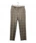 UNITED ARROWS TOKYO（ユナイテッドアローズトウキョウ）の古着「チェックパンツ」｜グレー