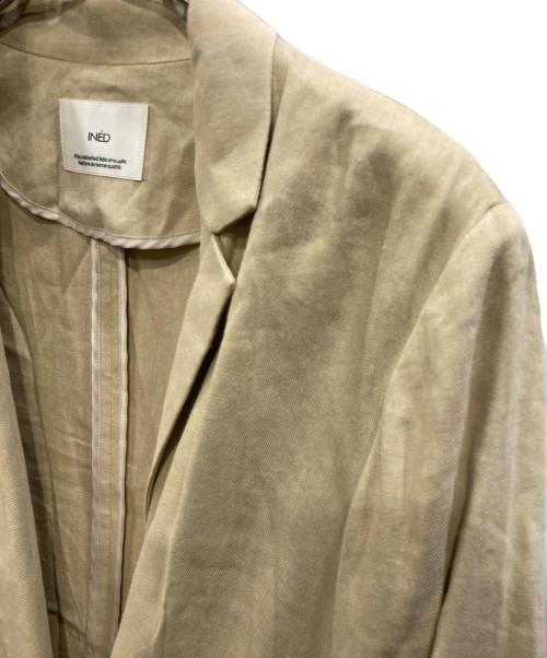 INED（イネド）INED (イネド) ダブルブレストジャケット ベージュ サイズ:9の古着・服飾アイテム