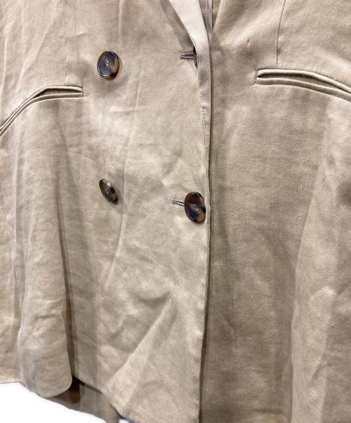 INED（イネド）INED (イネド) ダブルブレストジャケット ベージュ サイズ:9の古着・服飾アイテム