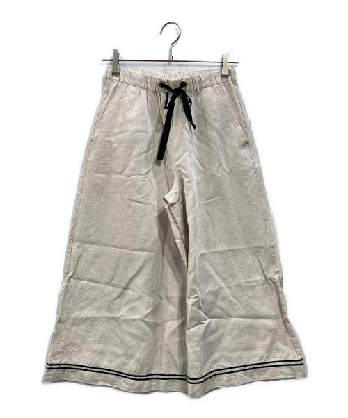 Lourmarin（ルールマラン）Lourmarin (ルールマラン) マリンキュロットパンツ ベージュ サイズ:M 未使用品の古着・服飾アイテム