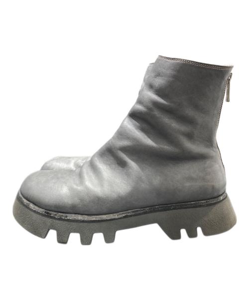 GUIDI（グイディ）GUIDI (グイディ) HORSE FULL GRAIN BLAKE ANKLE BOOTS グレー サイズ:41の古着・服飾アイテム