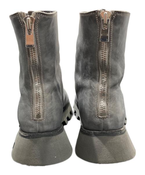 GUIDI（グイディ）GUIDI (グイディ) HORSE FULL GRAIN BLAKE ANKLE BOOTS グレー サイズ:41の古着・服飾アイテム