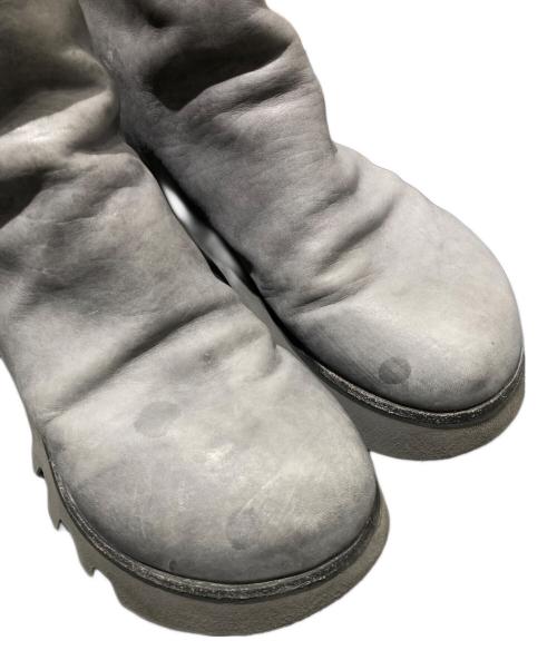 GUIDI（グイディ）GUIDI (グイディ) HORSE FULL GRAIN BLAKE ANKLE BOOTS グレー サイズ:41の古着・服飾アイテム