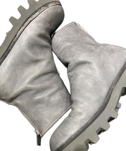 GUIDI（グイディ）GUIDI (グイディ) HORSE FULL GRAIN BLAKE ANKLE BOOTS グレー サイズ:41の古着・服飾アイテム