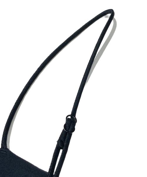 IENA（イエナ）IENA (イエナ) ダブルサテン キャミワンピース ブラック サイズ:38の古着・服飾アイテム