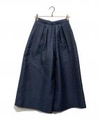 EFFE BEAMSエッフェ ビームス）の古着「フクレジャカード パンツ」｜ネイビー