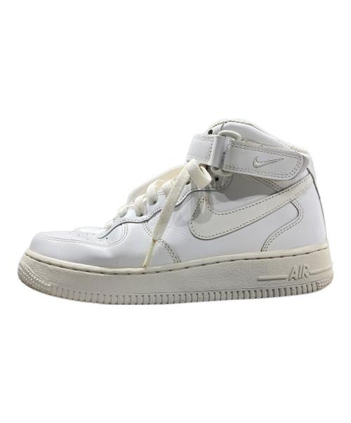NIKE（ナイキ）NIKE (ナイキ) WMNS AIR FORCE 1 MID 07 ホワイト サイズ:23.5㎝の古着・服飾アイテム