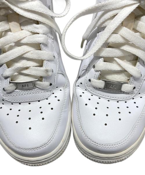 NIKE（ナイキ）NIKE (ナイキ) WMNS AIR FORCE 1 MID 07 ホワイト サイズ:23.5㎝の古着・服飾アイテム