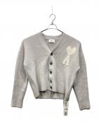 AMI Alexandre Mattiussiアミアレクサンドルマテュッシ）の古着「アルパカブレンドカーディガン」｜グレー