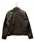 The DUFFER N NEPHEWS (ザ・ダファー・アンド・ネフューズ) レザージャケット ブラウン サイズ:L：40000円