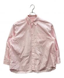 Spick and Span（スピック＆スパン）の古着「コットンブロードワイドスクエアシャツ」｜ピンク