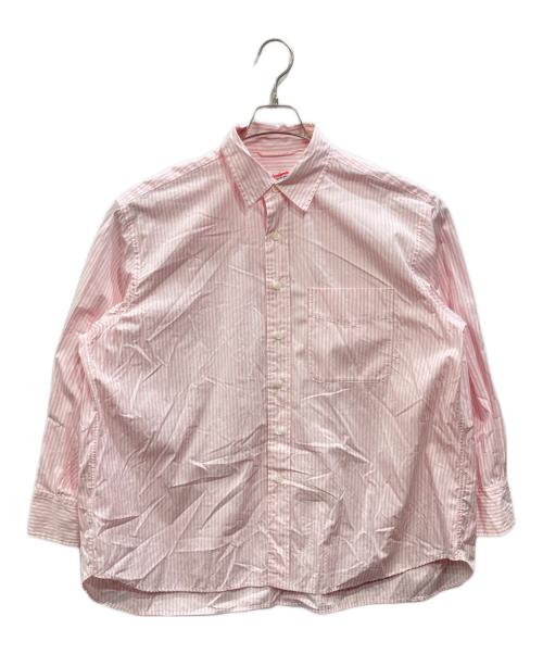 Spick and Span（スピック＆スパン）Spick and Span (スピック＆スパン) コットンブロードワイドスクエアシャツ ピンク サイズ:Fの古着・服飾アイテム