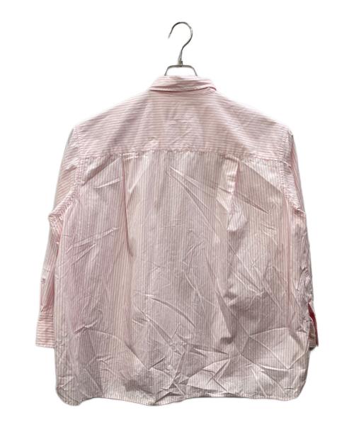 Spick and Span（スピック＆スパン）Spick and Span (スピック＆スパン) コットンブロードワイドスクエアシャツ ピンク サイズ:Fの古着・服飾アイテム