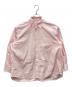 Spick and Span（スピック＆スパン）の古着「コットンブロードワイドスクエアシャツ」｜ピンク
