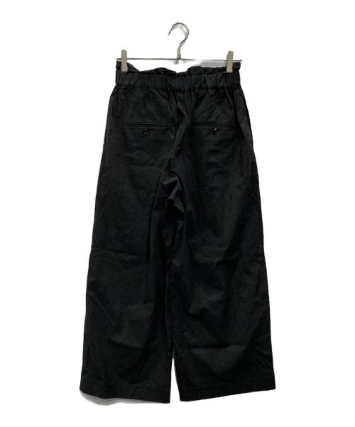 JOURNAL STANDARD（ジャーナルスタンダード）JOURNAL STANDARD (ジャーナルスタンダード) ウォッシャブルコットンリネンVISワイドパンツ ブラック サイズ:38の古着・服飾アイテム