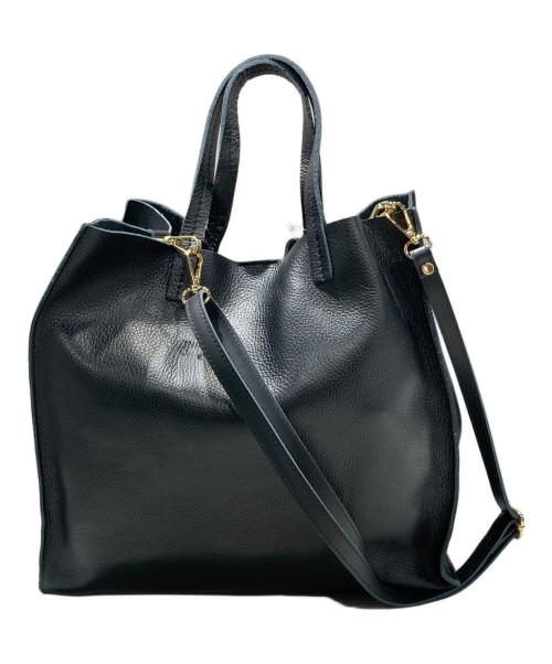 AULENTTI（オウレンティ）AULENTTI (オウレンティ) インナーバッグ付きショルダーバッグ ブラック サイズ:- 未使用品の古着・服飾アイテム