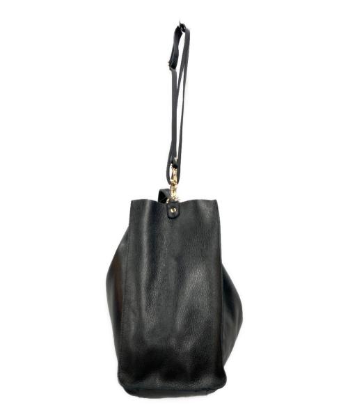 AULENTTI（オウレンティ）AULENTTI (オウレンティ) インナーバッグ付きショルダーバッグ ブラック サイズ:- 未使用品の古着・服飾アイテム