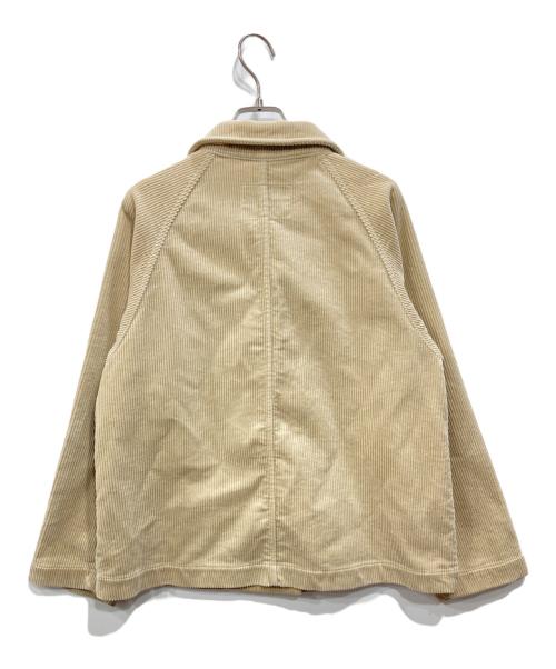 MHL（エムエイチエル）MHL (エムエイチエル) HEAVY CORDUROY ジャケット ベージュ サイズ:１の古着・服飾アイテム