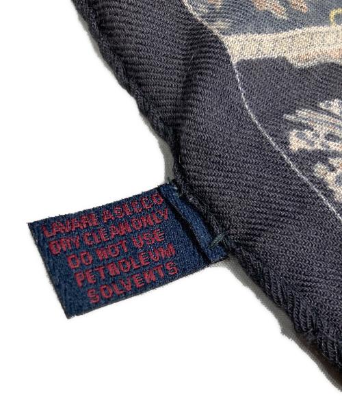 ETRO（エトロ）ETRO (エトロ) 大判ストール ブラックの古着・服飾アイテム