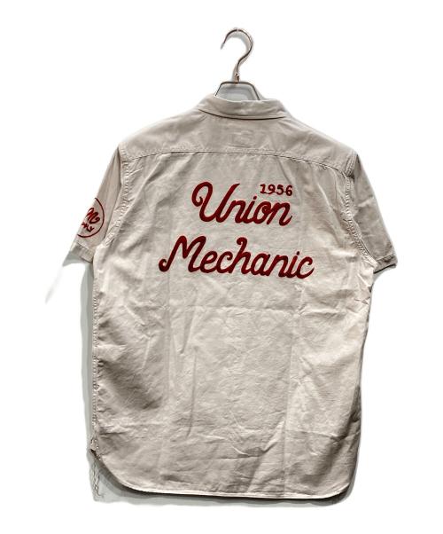 Pherrow's（フェローズ）PHERROW'S (フェローズ) UnionMechanicカスタムワークシャツ ライトグレー サイズ:40 未使用品の古着・服飾アイテム
