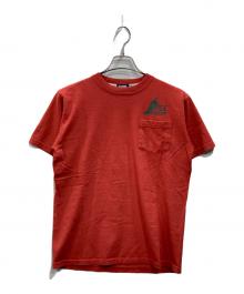 Pherrow's（フェローズ）の古着「ポケットTシャツ」｜レッド