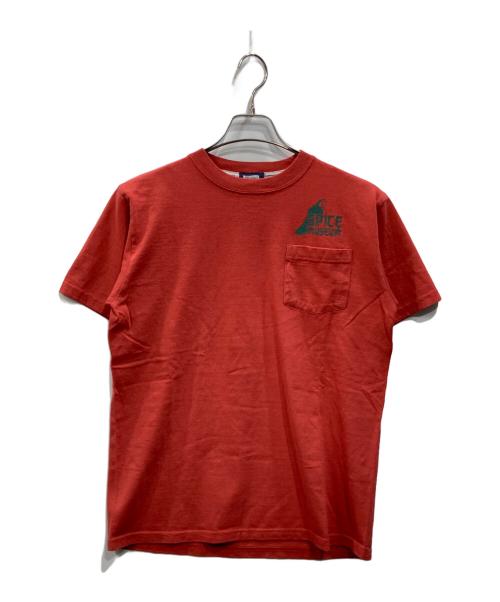 Pherrow's（フェローズ）PHERROW'S (フェローズ) ポケットTシャツ レッド サイズ:38 未使用品の古着・服飾アイテム