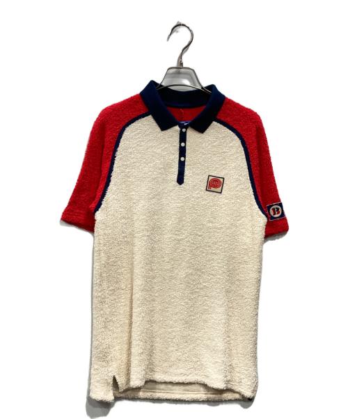 Pherrow's（フェローズ）PHERROW'S (フェローズ) パイルポロシャツ アイボリー サイズ:38 未使用品の古着・服飾アイテム