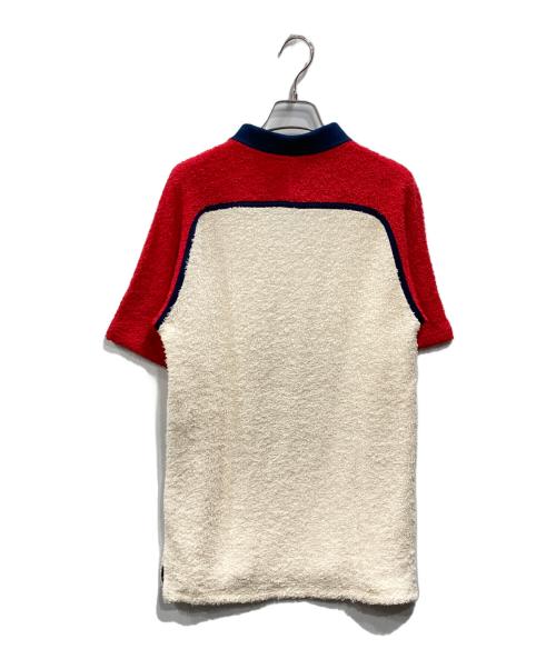 Pherrow's（フェローズ）PHERROW'S (フェローズ) パイルポロシャツ アイボリー サイズ:38 未使用品の古着・服飾アイテム