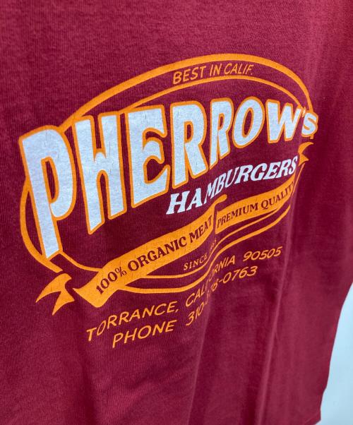 Pherrow's（フェローズ）PHERROW'S (フェローズ) ポケットTシャツ レッド サイズ:40 未使用品の古着・服飾アイテム
