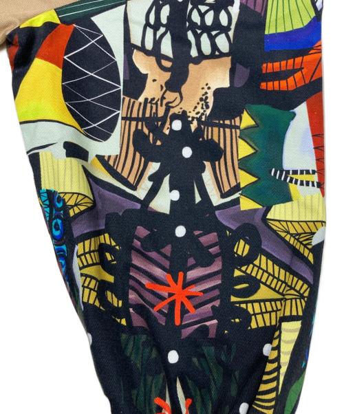 Desigual（デシグアル）Desigual (デシグアル) 袖切替ブルゾン ベージュ サイズ:Sの古着・服飾アイテム