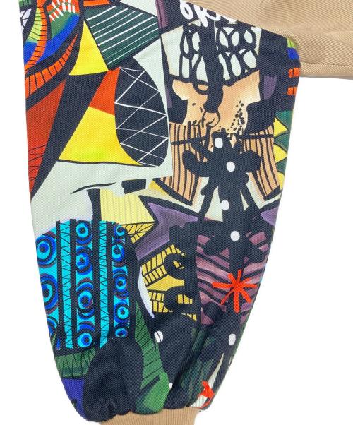 Desigual（デシグアル）Desigual (デシグアル) 袖切替ブルゾン ベージュ サイズ:Sの古着・服飾アイテム