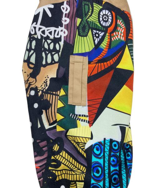 Desigual（デシグアル）Desigual (デシグアル) 袖切替ブルゾン ベージュ サイズ:Sの古着・服飾アイテム