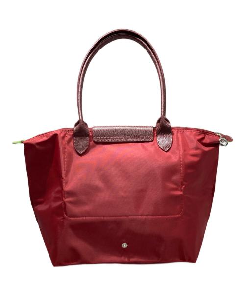 LONGCHAMP（ロンシャン）LONGCHAMP (ロンシャン) LE PLIAGEトートバッグ レッド サイズ:-の古着・服飾アイテム