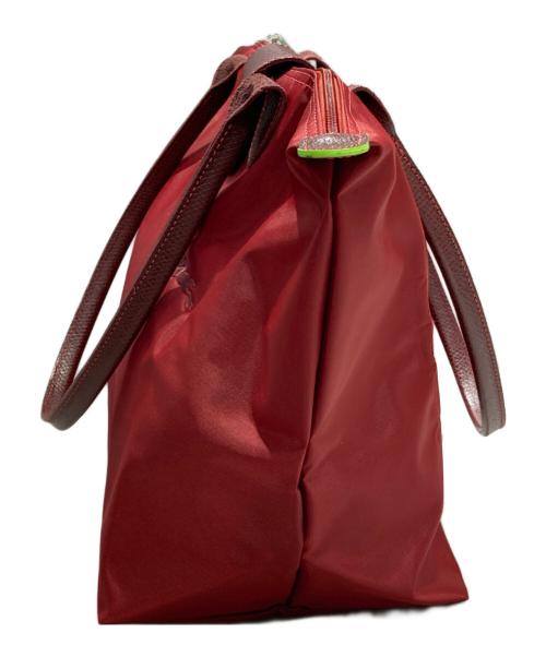 LONGCHAMP（ロンシャン）LONGCHAMP (ロンシャン) LE PLIAGEトートバッグ レッド サイズ:-の古着・服飾アイテム