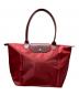 LONGCHAMP（ロンシャン）の古着「LE PLIAGEトートバッグ」｜レッド