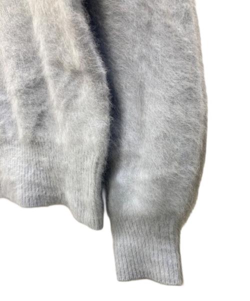 Loulou Willoughby（ルルウィルビー）Loulou Willoughby (ルルウィルビー) WOOLカシミヤ2WAY プルオーバー ブルー サイズ:2の古着・服飾アイテム