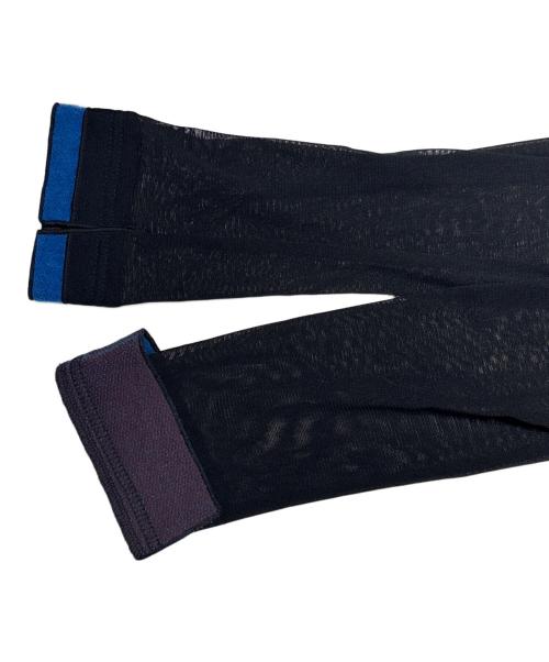 EIKO KONDO（エイココンドウ）EIKO KONDO (エイココンドウ) シアーデザインカットソー ブラック サイズ:42 未使用品の古着・服飾アイテム