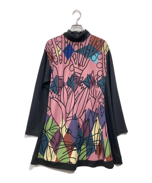 TOKUKO1erVOL（トクコプルミエヴォル）TOKUKO1erVOL (トクコプルミエヴォル) ハイネックワンピース ブラック サイズ:9の古着・服飾アイテム