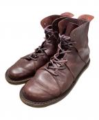 Trippenトリッペン）の古着「レースアップブーツ」｜ボルドー