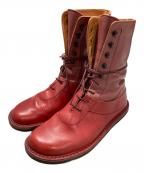 Trippenトリッペン）の古着「ミドルブーツ」｜レッド