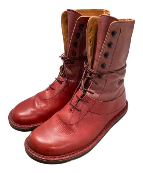 Trippen（トリッペン）Trippen (トリッペン) ミドルブーツ レッド サイズ:38の古着・服飾アイテム