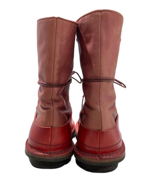 Trippen（トリッペン）Trippen (トリッペン) ミドルブーツ レッド サイズ:38の古着・服飾アイテム