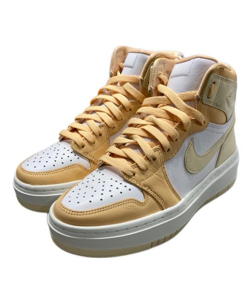 NIKE（ナイキ）NIKE (ナイキ) WMNS Air Jordan 1 High Elevate ホワイト×オレンジ サイズ:24.5の古着・服飾アイテム