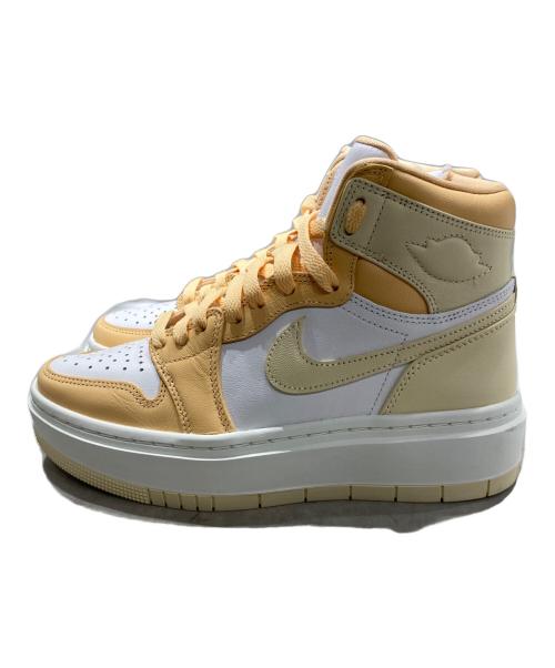 NIKE（ナイキ）NIKE (ナイキ) WMNS Air Jordan 1 High Elevate ホワイト×オレンジ サイズ:24.5の古着・服飾アイテム