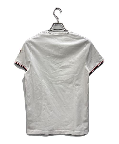 MONCLER（モンクレール）MONCLER (モンクレール) MAGLIA T-SHIRT ホワイト サイズ:Ｓの古着・服飾アイテム