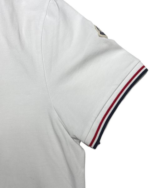 MONCLER（モンクレール）MONCLER (モンクレール) MAGLIA T-SHIRT ホワイト サイズ:Ｓの古着・服飾アイテム